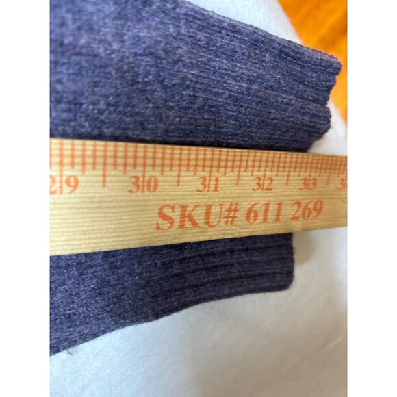 J.Crew Womens Purple Lambswool Sweater Size xl - Picture 5 of 7